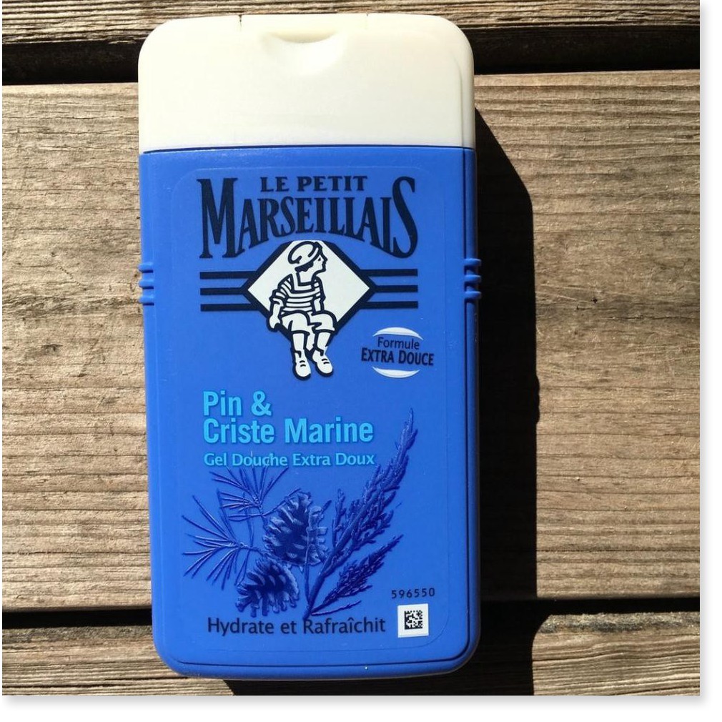 [Mã giảm giá] Le Petit Marseillais Pin & Criste Marine - Sữa Tắm Dạng Gel Chiết Xuất Hương Cây Thông Và Các Loại Cây Gỗ
