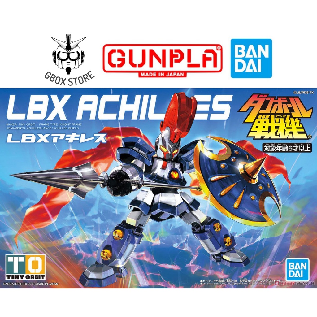 Mô hình Đấu Sĩ LBX Achilles Bandai 001 Mô hình nhựa lắp ráp