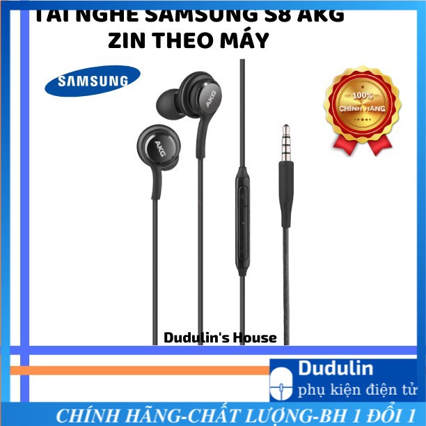 Tai nghe S8/S10 AKG zin theo máy,âm thanh trung thực bass mạnh, hàng chuẩn bao test