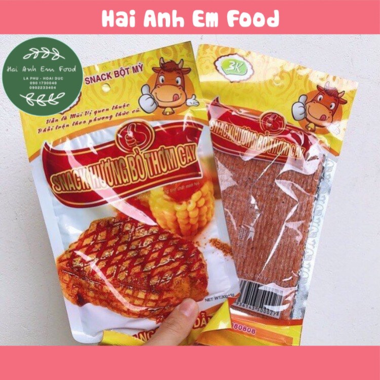 Gói Snack Hương Bò Thơm Cay