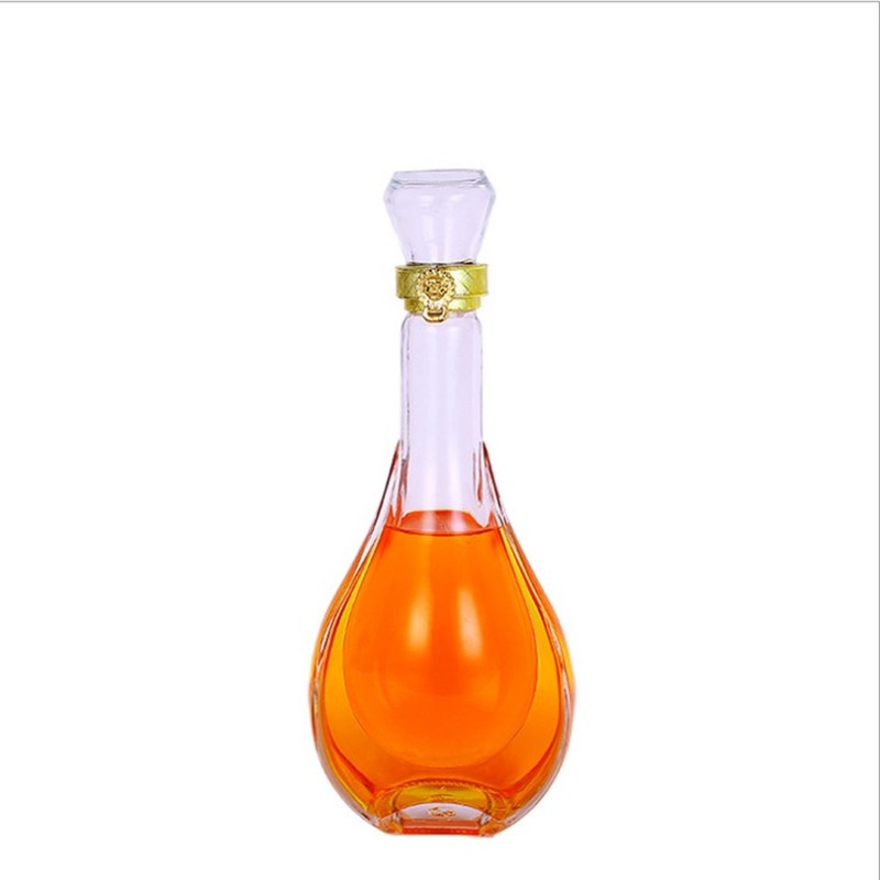 Chai Thủy Tinh Đựng Rượu 500ml Hình Dáng Giọt Nước R005