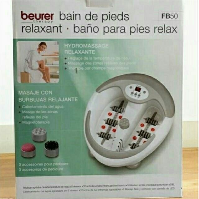 Bồn ngâm chân beurer FB 50, bồn massage chân Beurer FB50