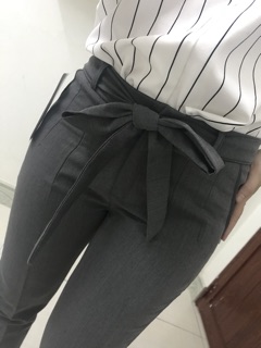 QUẦN TÂY 9 TẤC, LƯNG THẮT NƠ