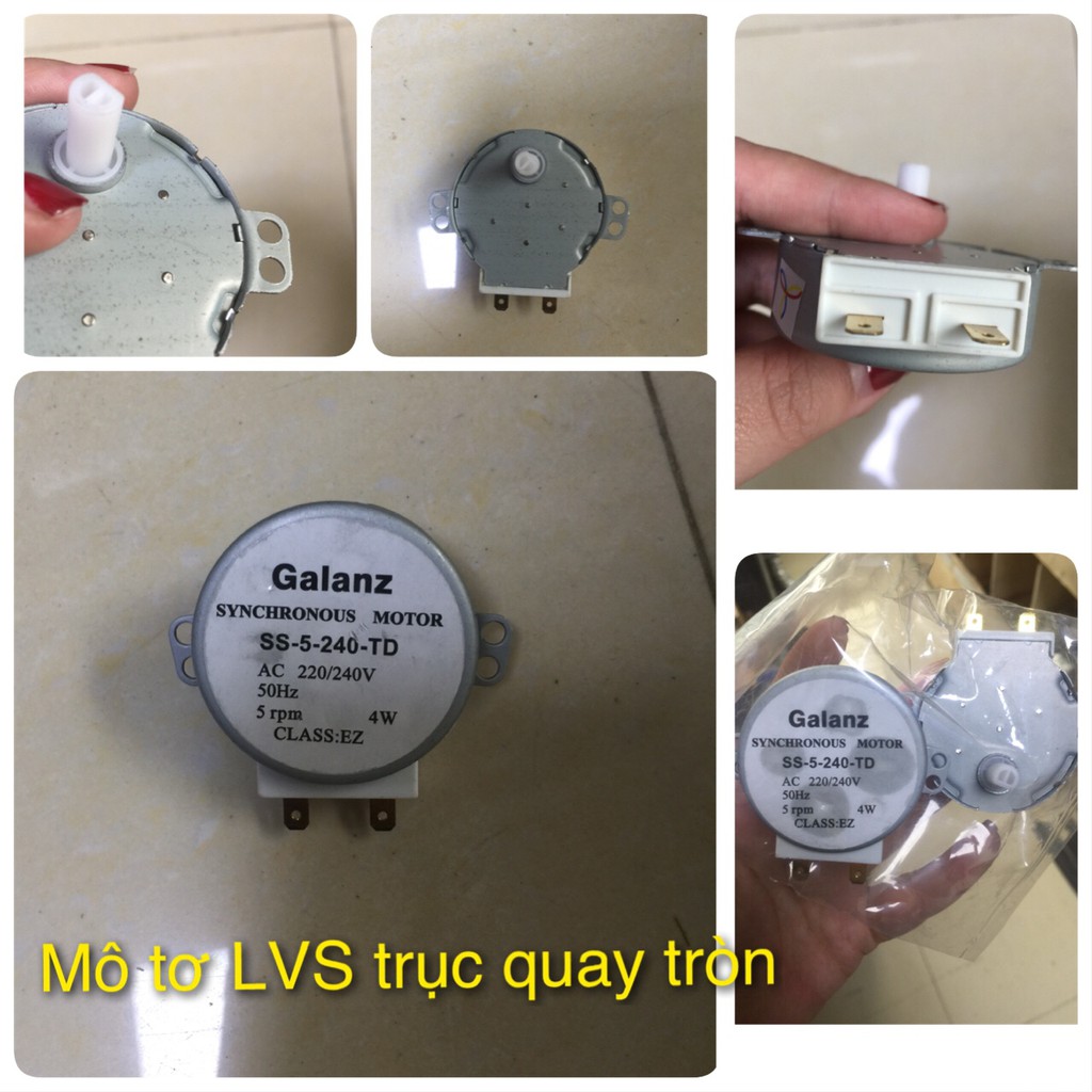 Mô tơ quay đĩa lò vi sóng loại tốt - Motor quay đĩa lò vi sóng