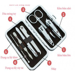 BỘ KIỀM CẮT MÓNG TAY 7 MÓN HÌNH THÚ