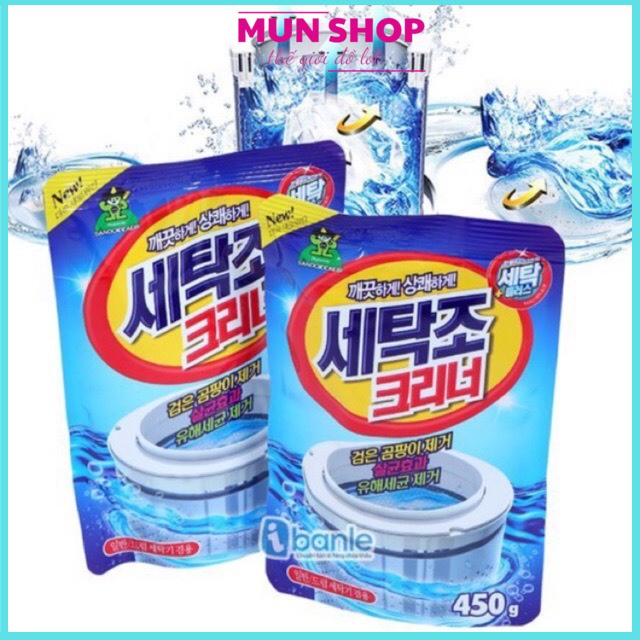 BỘT TẨY VỆ SINH LỒNG MÁY GIẶT SANDOKKAEBI-HÀN QUỐC