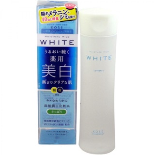 Nước hoa hồng kose Moisture Mild white 180ml