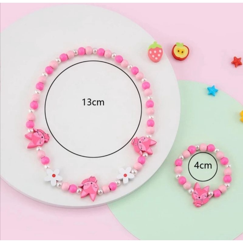 🍬SET TRANG SỨC CHO BÉ GÁI-TẶNG KÈM TÚI LƯỚI LÀM QUÀ