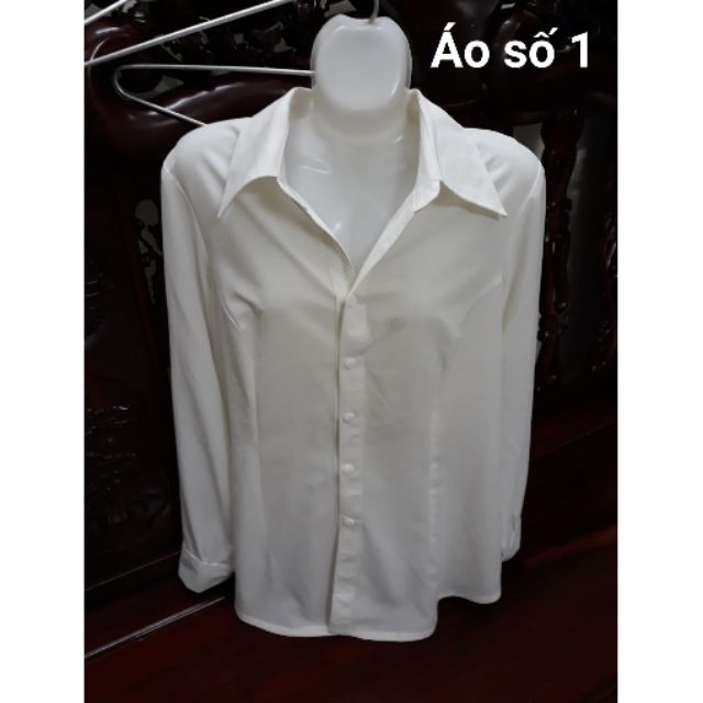 Áo sơ mi nữ màu trắng