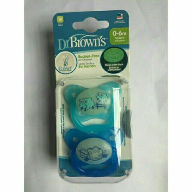 Bộ 2 ti giả phát sáng drbrowns 0-6m
