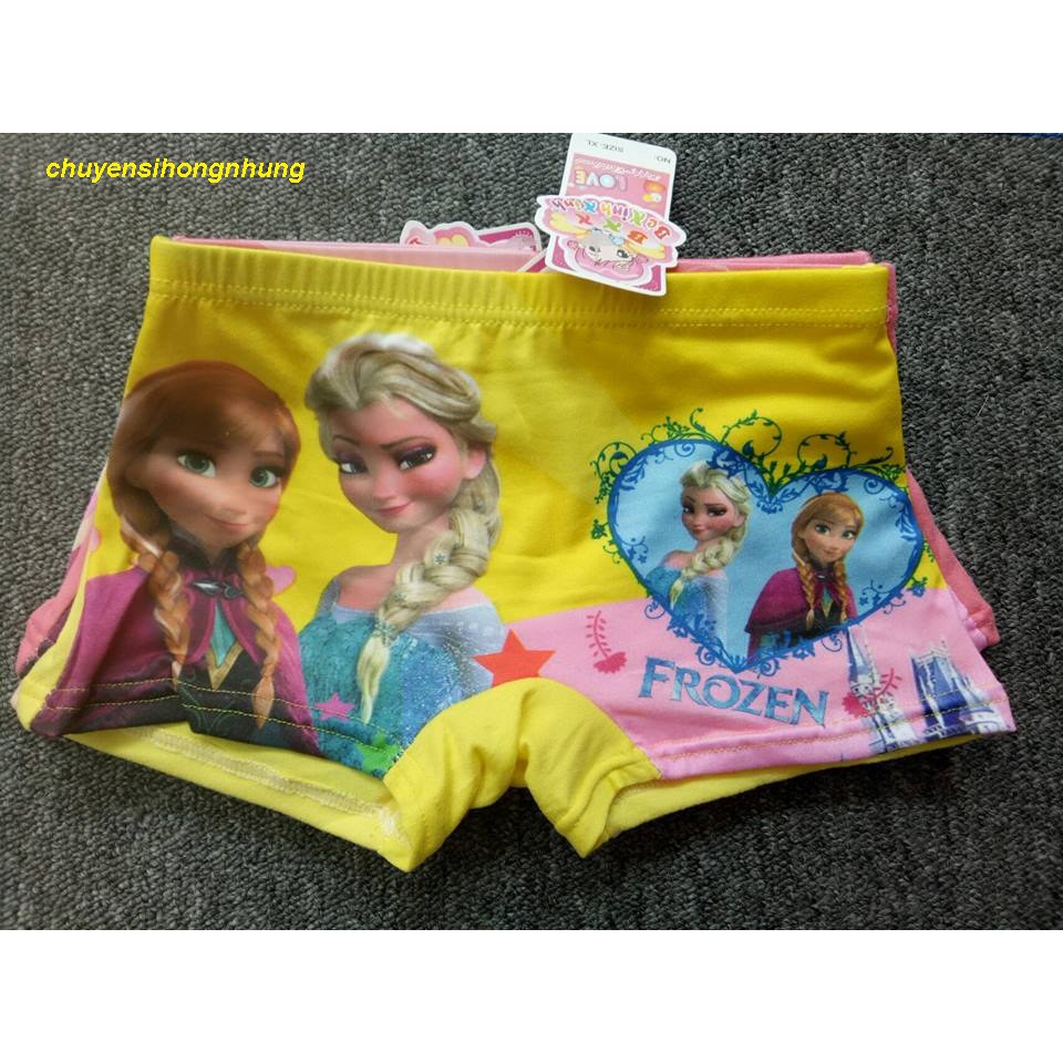 sỉ 10 quần chip đùi elsa bé gái