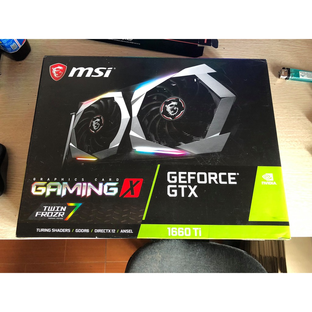 Card màn hình MSI GeForce GTX 1660 TI GAMING X 6G