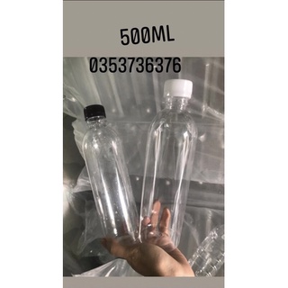 chai nhựa tròn 500ml