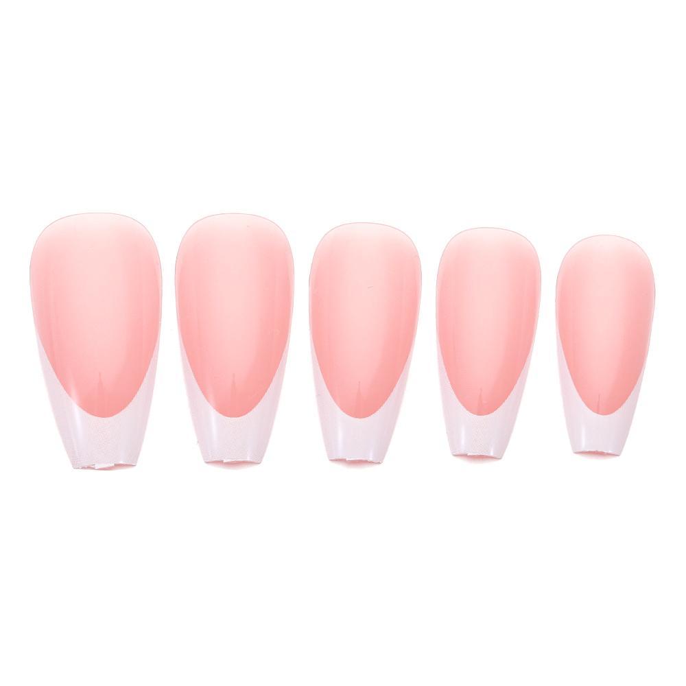 PATH Hộp 24 Móng Tay Giả Che Phủ Toàn Diện Đính Đá Giả Kim Cương Có Thể Tháo Rời