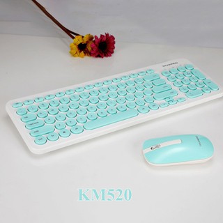 Mua Bộ bàn phím chuột không dây nhỏ gọn J520 KM520