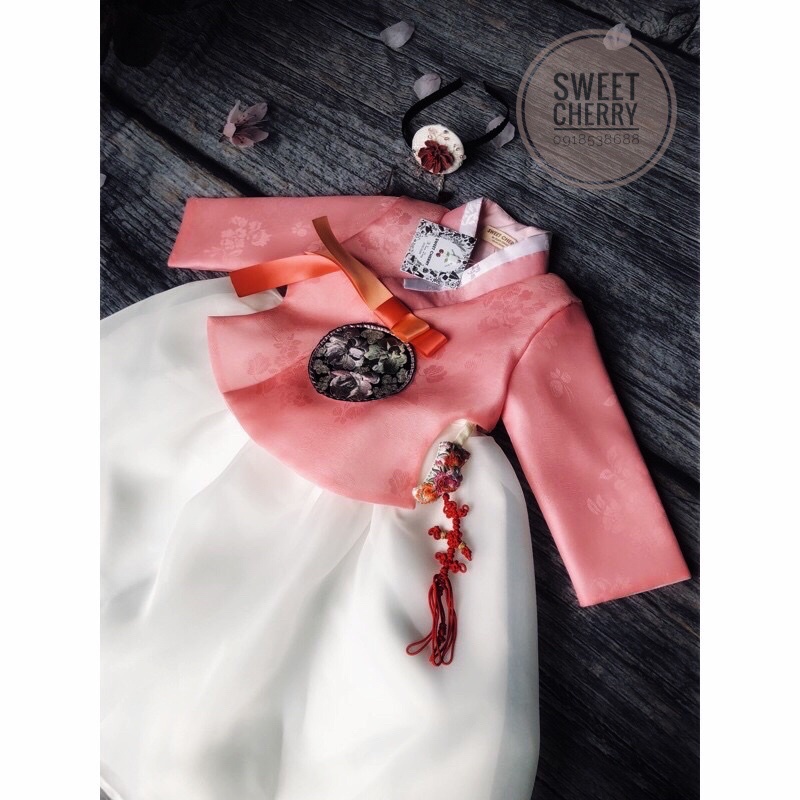 Hanbok cho bé  tuổi kèm bờm49