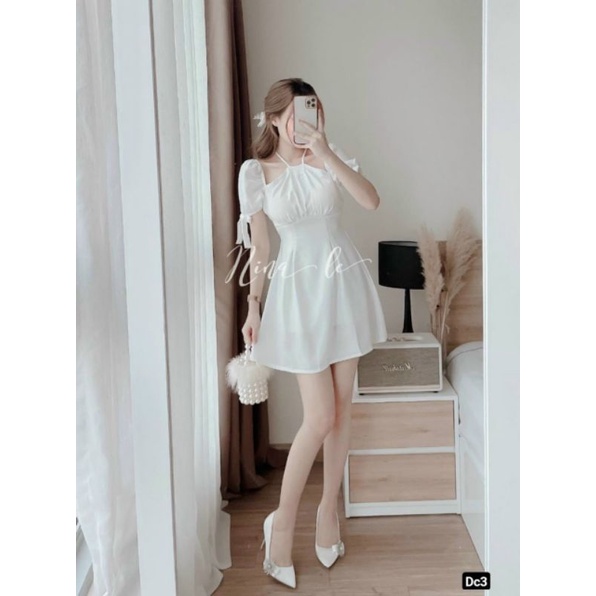 Đầm xinh cổ yếm BIGSIZE! CÓ MÚT GIÁ RẺ | BigBuy360 - bigbuy360.vn