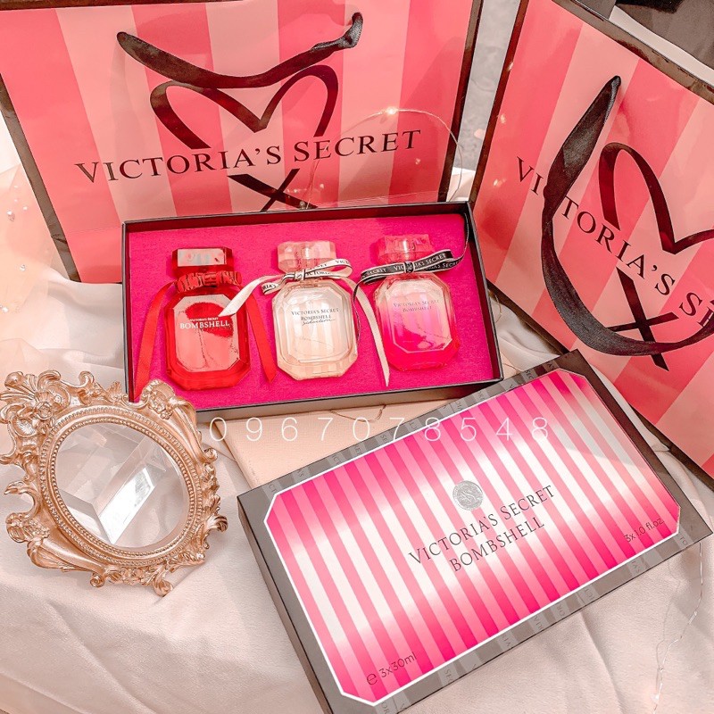 SET NƯỚC HOA DUBAI VICTORIA SECRET BAO THƠM