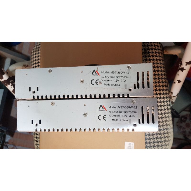 Nguồn 12v 30A công suất thực dùng cho máy in 3D, đèn LED, động cơ motor quạt... nguồn tổ ong 12v