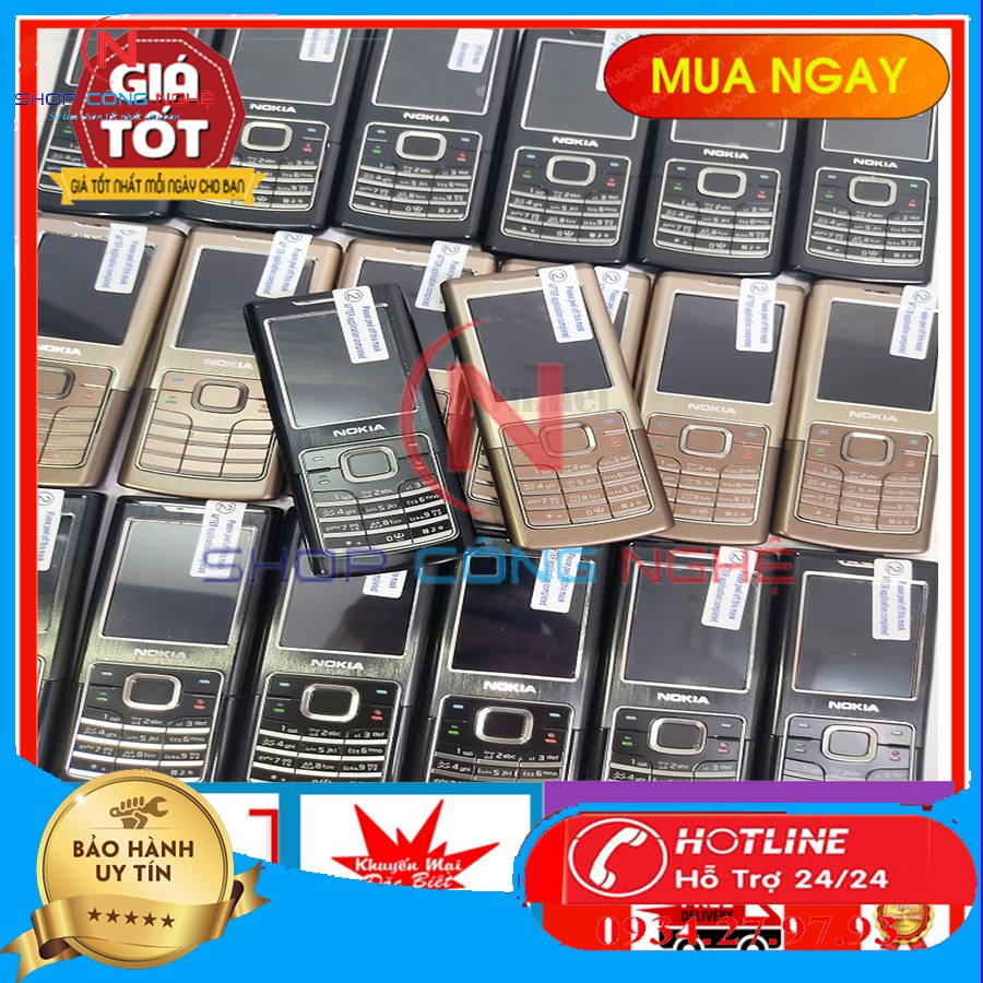 Điện thoại phổ thông Nokia 6500c giá rẽ bảo hành 12 tháng