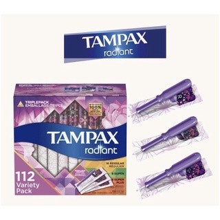 Băng vệ sinh dạng ống Tampon Tampax Radiant