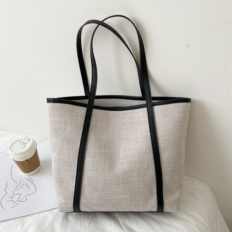 JASMIN NOIR Túi đeo vai canvas thiết kế thời trang hàn quốc cho nữ