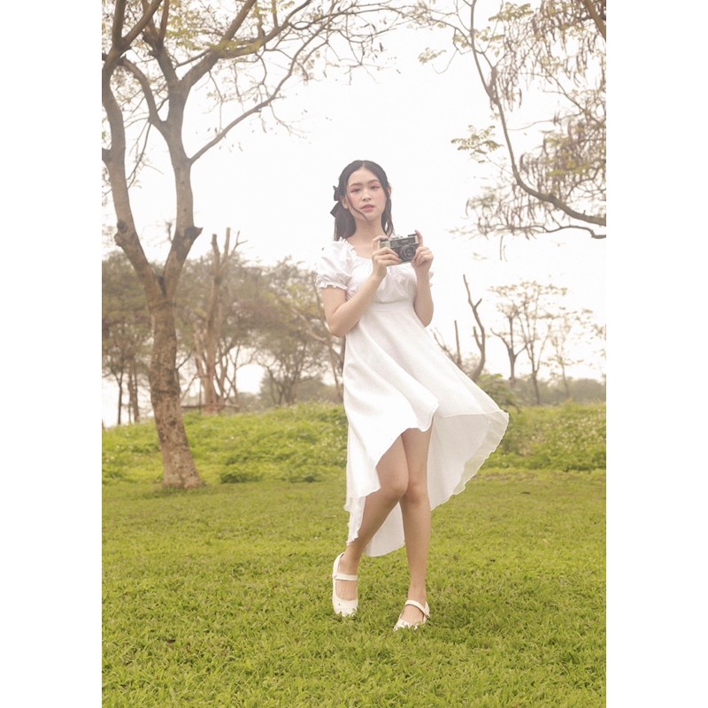 VÁY ĐI PROM/ĐI TIỆC/KỶ YẾU - MANDY DRESS - VÁY CÁCH ĐIỆU CỦA VÁY HỚT TRƯỚC - V0124 | BigBuy360 - bigbuy360.vn