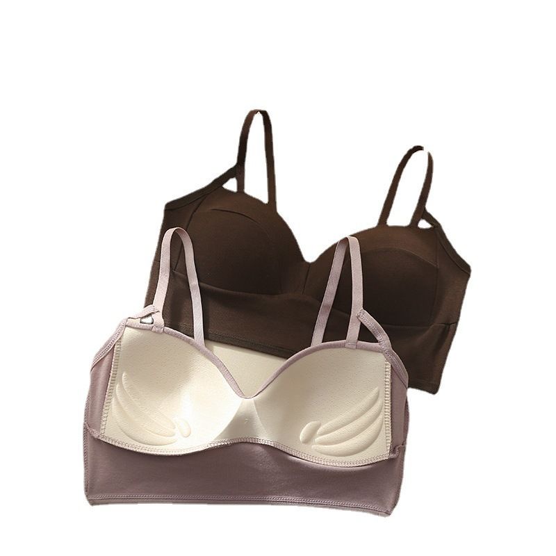 Áo Bra Cotton 2 Dây Có Mút Đệm Siêu Nhẹ Hàng Cao Cấp Mã 8281