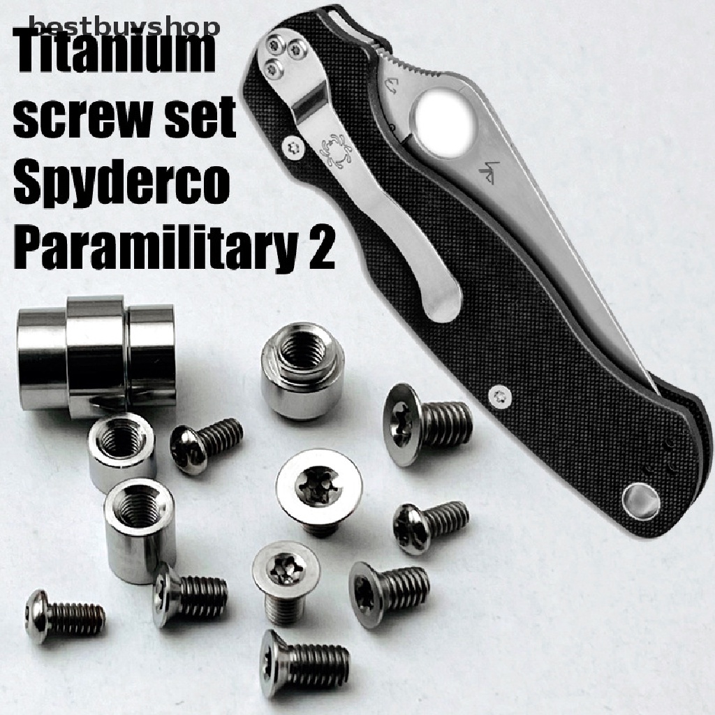 1 Bộ Ốc Vít Kẹp Trục Hỗ Trợ Cho Spyderco C81