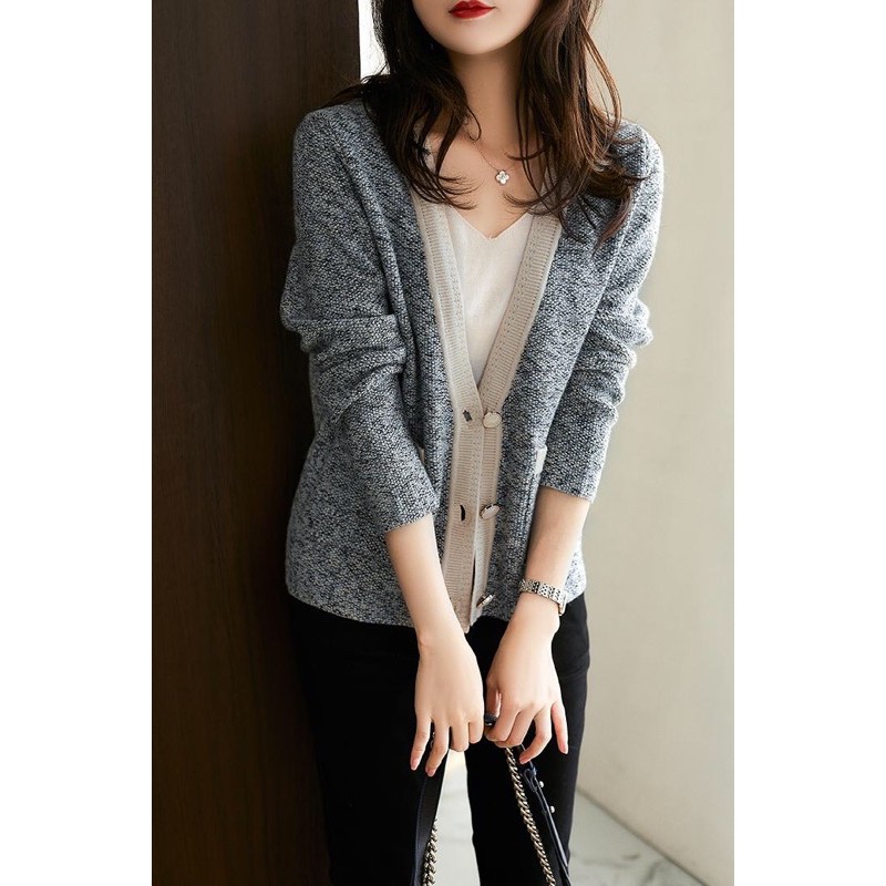 Cardigan len gạo xuất Hàn