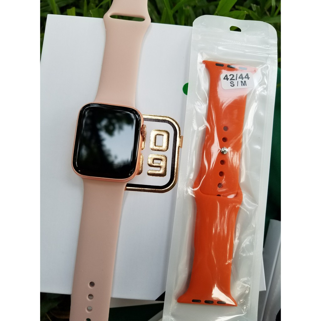 DÂY ĐỒNG HỒ CAO SU APPLE WATCH 42/44mm dùng được cho T500 Watch6 W26