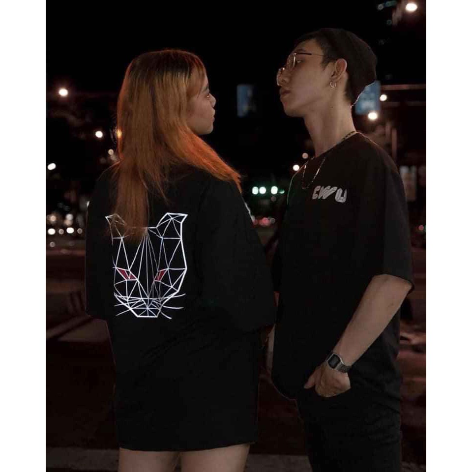 Áo thun MEW CWE tay lỡ unisex from rộng nam nữ thời trang 1Kenz