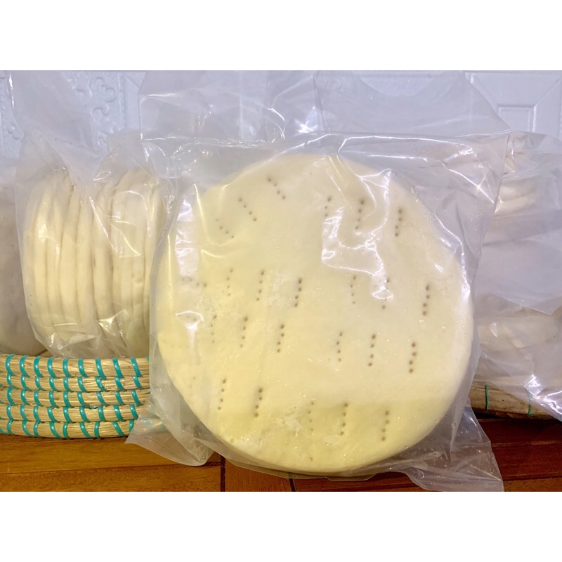 Đế bánh pizza size 20cm (combo 10 đế bánh) / Phô mai bào sợi Mozzarella / Nguyên liệu làm pizza tại nhà