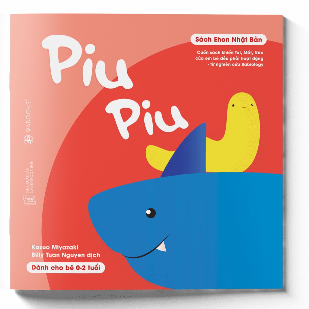 [Mã LT50 giảm 50k đơn 250k] Sách - Combo 3 cuốn Ấn tượng của Piu Piu - Ehon Nhật Bản - Dành cho trẻ từ 0 - 2 tuổi
