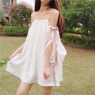 Đầm tua rua công chúa héo úa chiều tà gb
