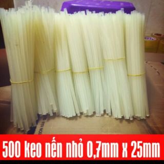 500 keo nến nhỏ 0,7mm× 25mm