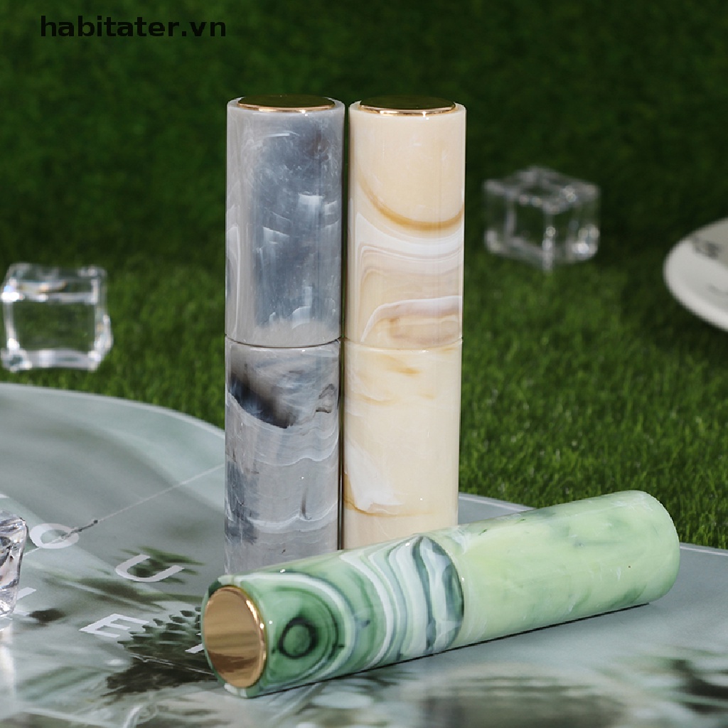 Chai Rỗng Đựng Nước Hoa Dạng Xịt Họa Tiết Cẩm Thạch Có Thể Đổ Đầy