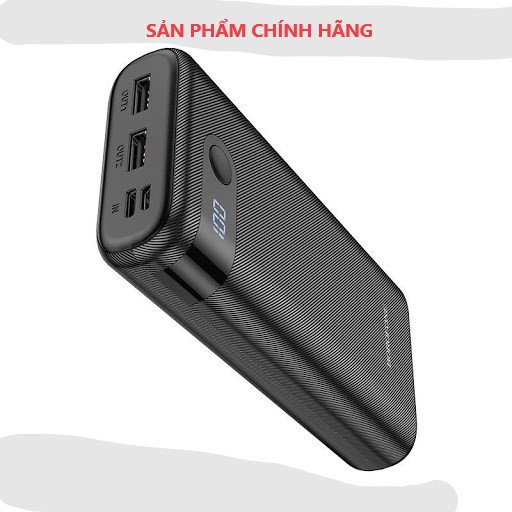 (Hãng Chính Hãng) Pin Sạc Dự Phòng Borofone 20000mah Có Màn Hình!