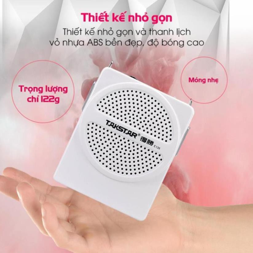 Máy trợ giảng Takstar E126 loa mic trợ giảng, hướng dẫn viên, Giáo viên, loại có dây Bảo hành 6 tháng