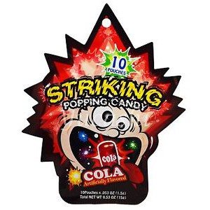 Kẹo Nổ Striking Popping Candy Từ Hong Kong Siêu Hot 15g