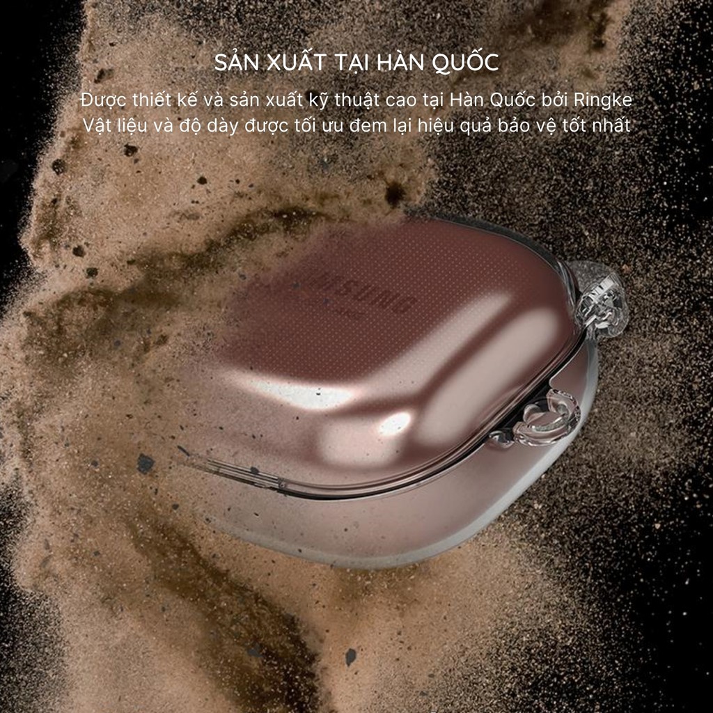 Case ốp cho Samsung Buds Live / Buds Pro / Buds 2 / Buds 2 Pro - Hinge Case - Hãng RINGKE