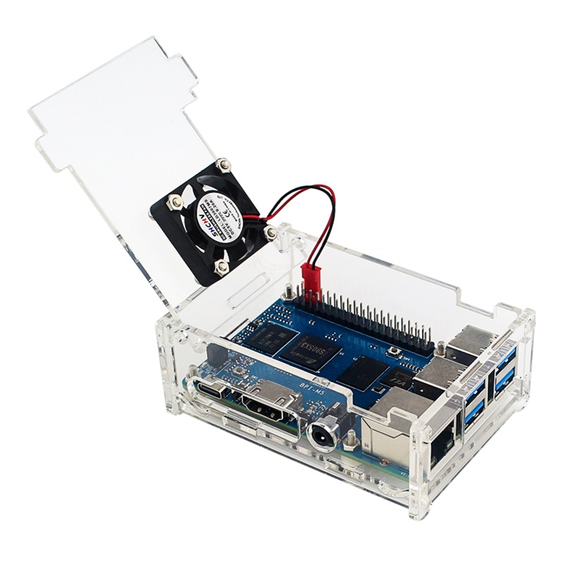 Ốp Điện Thoại Acrylic Trong Suốt Cho Banana Pi M5 M4 BPI-Pi