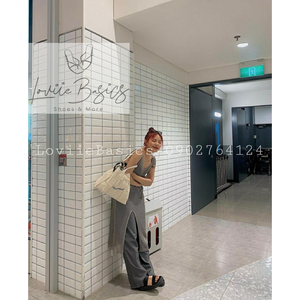 DÉP XUỒNG LOVIIE BASICS - DÉP THỜI TRANG PHONG CÁCH HIỆN ĐẠI HAI QUAI NGANG TRƠN - D220787
