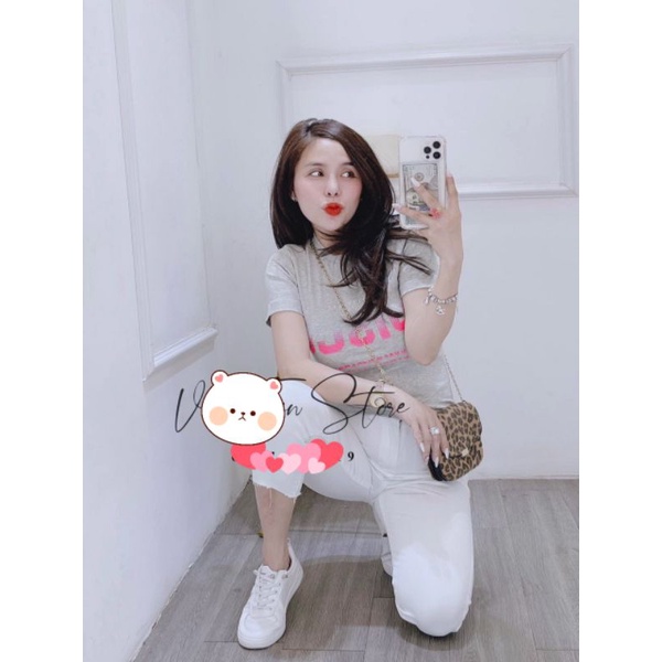 Áo thun nữ thái form vừa người chất siêu mát lạnh