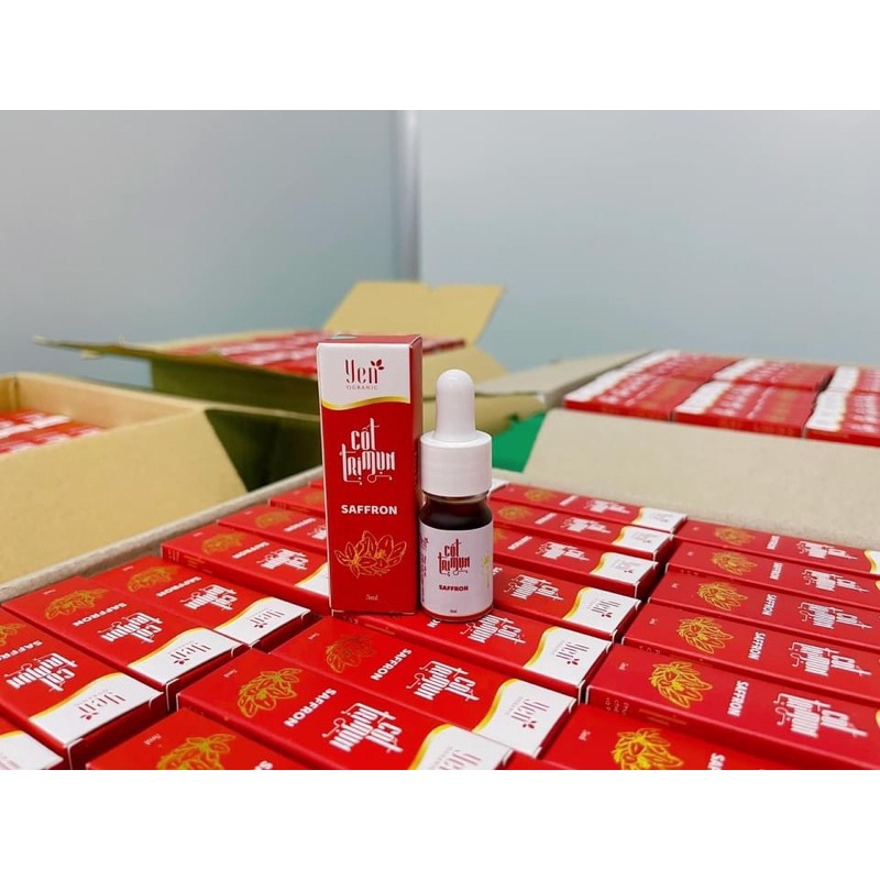 [Sẵn Hàng] Sỉ 5 Lọ Cốt Sạch Mụn Saffrom