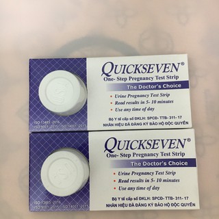 Que thử thai Quickseven ( hộp 1 que thử)