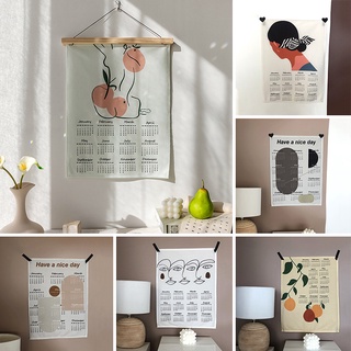 Lịch treo tường năm 2022 kiểu dáng đơn giản thời trang Bắc Âu