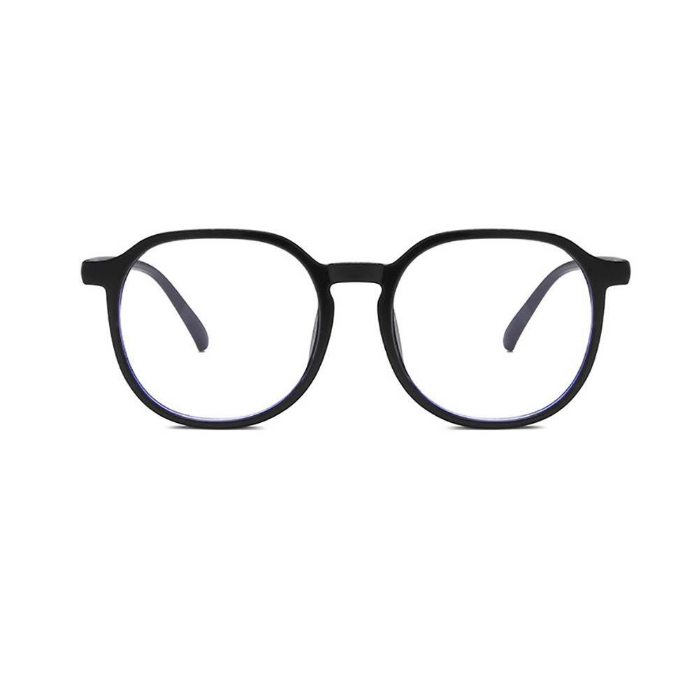 Mắt Kính Chống Bức Xạ Gọng Vuông Màu Đen Phong Cách Hàn Quốc Dành Cho Nữ