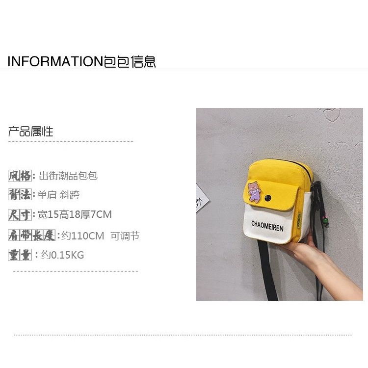 Túi Đeo Chéo Dễ Thương Đựng Điện Thoại Thời Trang Năm 2021 Cho Nữ