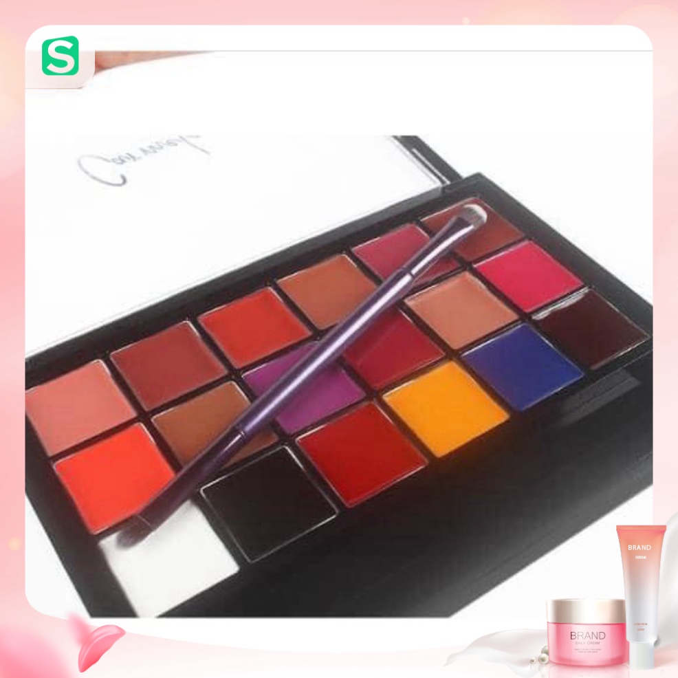 Bảng son Carmela-bảng Dupe Anastasia siêu lì mịn